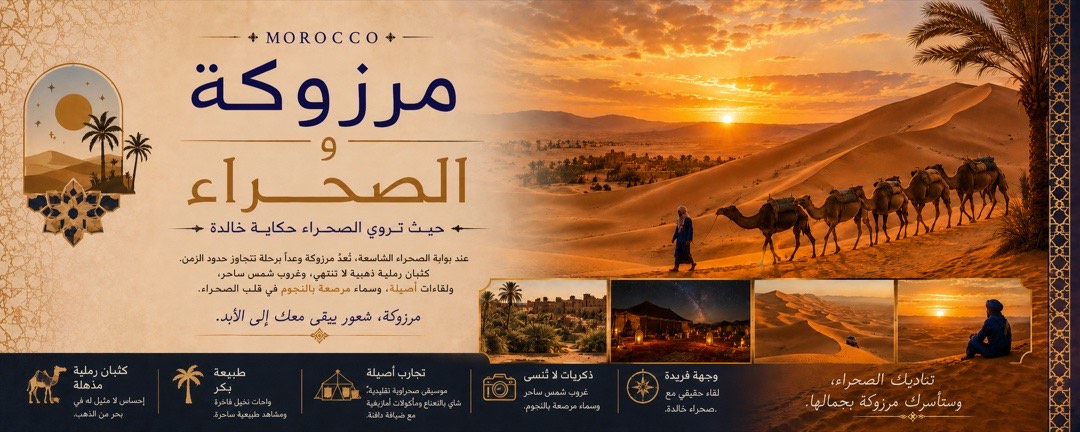 مرزوقة والصحراء — Morocco